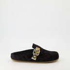 Chaussures ouvertes Sabots Urchin Burberry Noir Homme