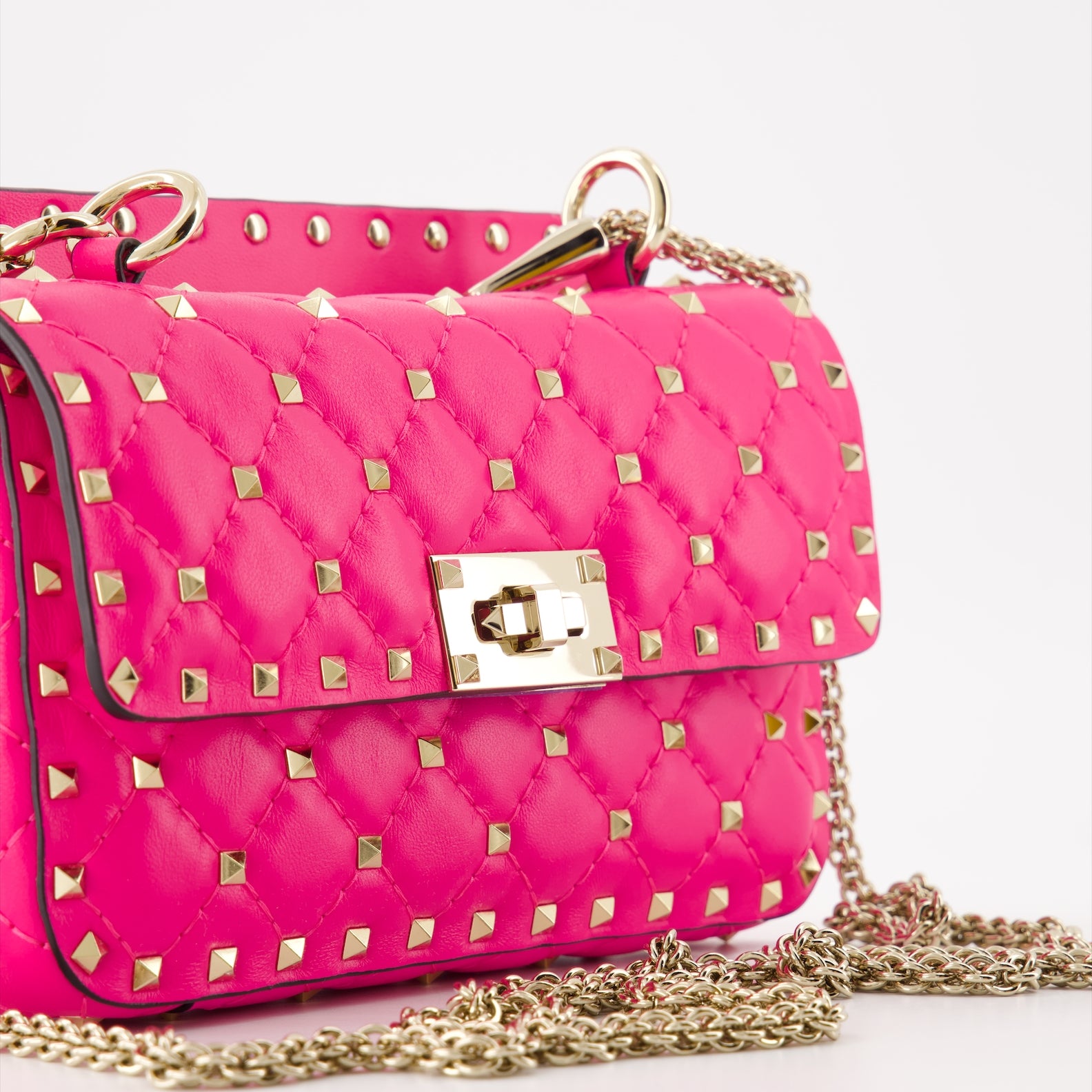 크로스백 Sac Rockstud Spike Valentino Garavani 분홍색 Femme