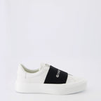 Baskets Baskets City Sport Givenchy Blanc Femme
