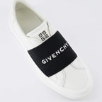 Baskets Baskets City Sport Givenchy Blanc Femme