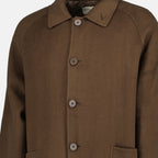 Imagen del abrigo Bryce de la marca Officine Générale para Hombre - Temporada Otoño-Invierno 2025 - Vista Detallada 3