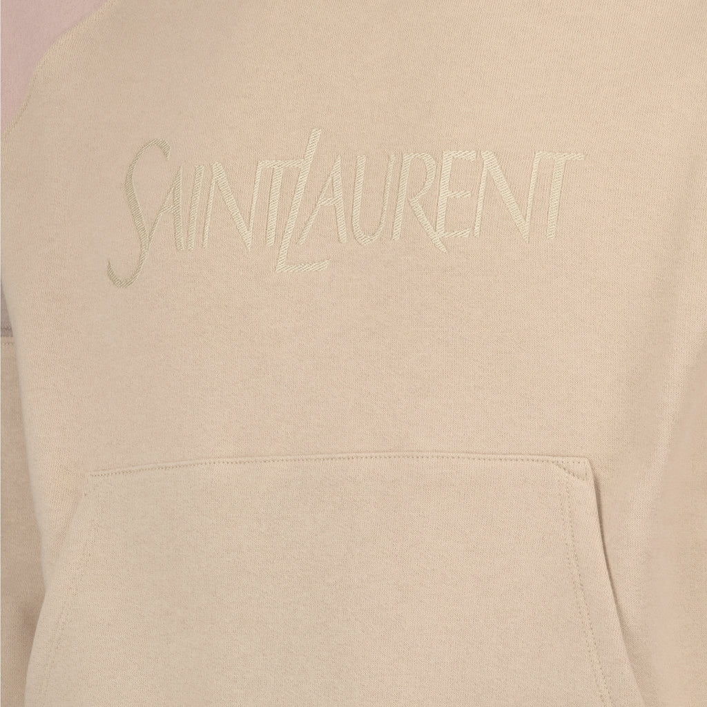 Sudaderas Sudadera con capucha Saint Laurent Beige Homme
