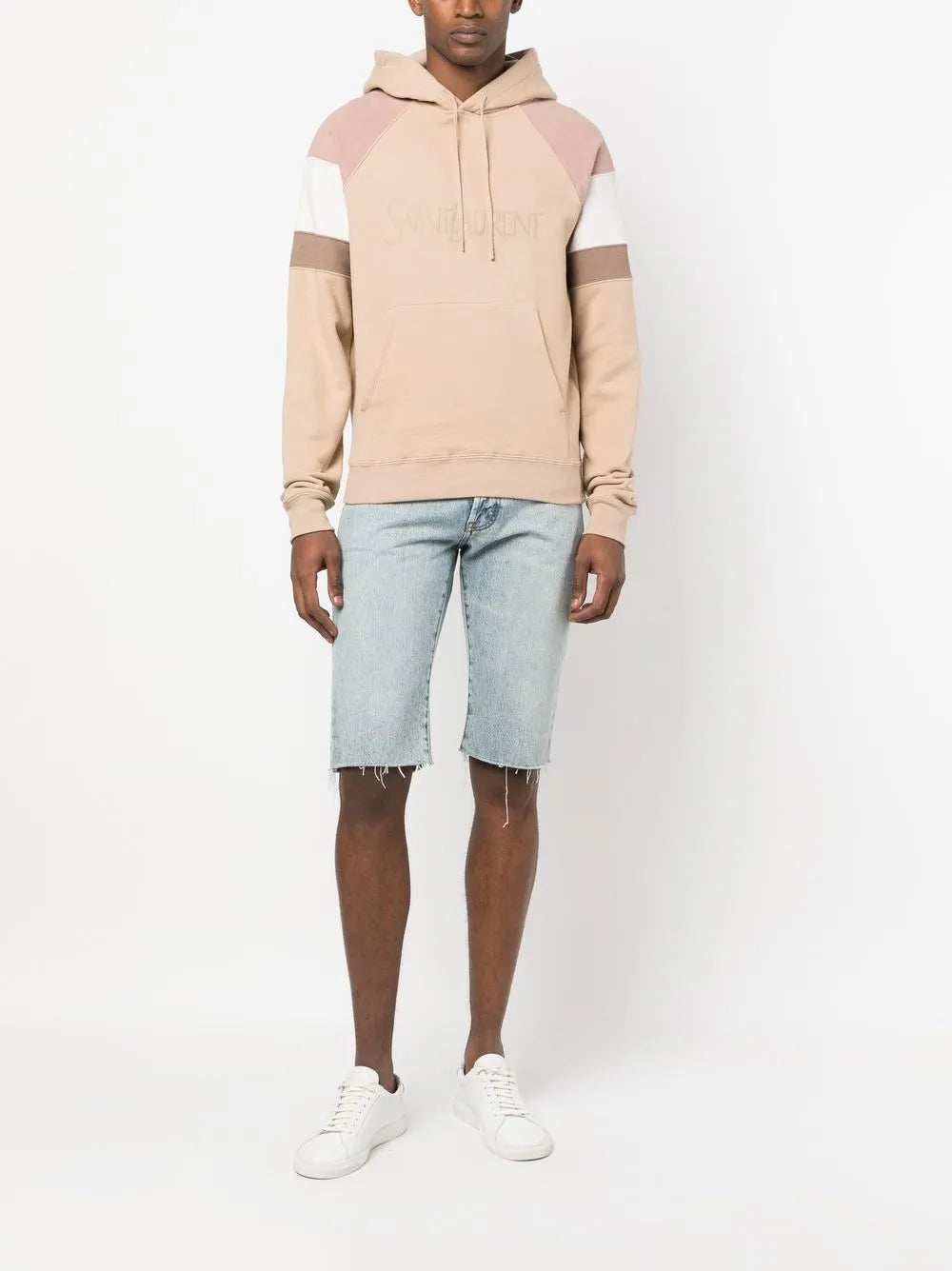 Sudaderas Sudadera con capucha Saint Laurent Beige Homme
