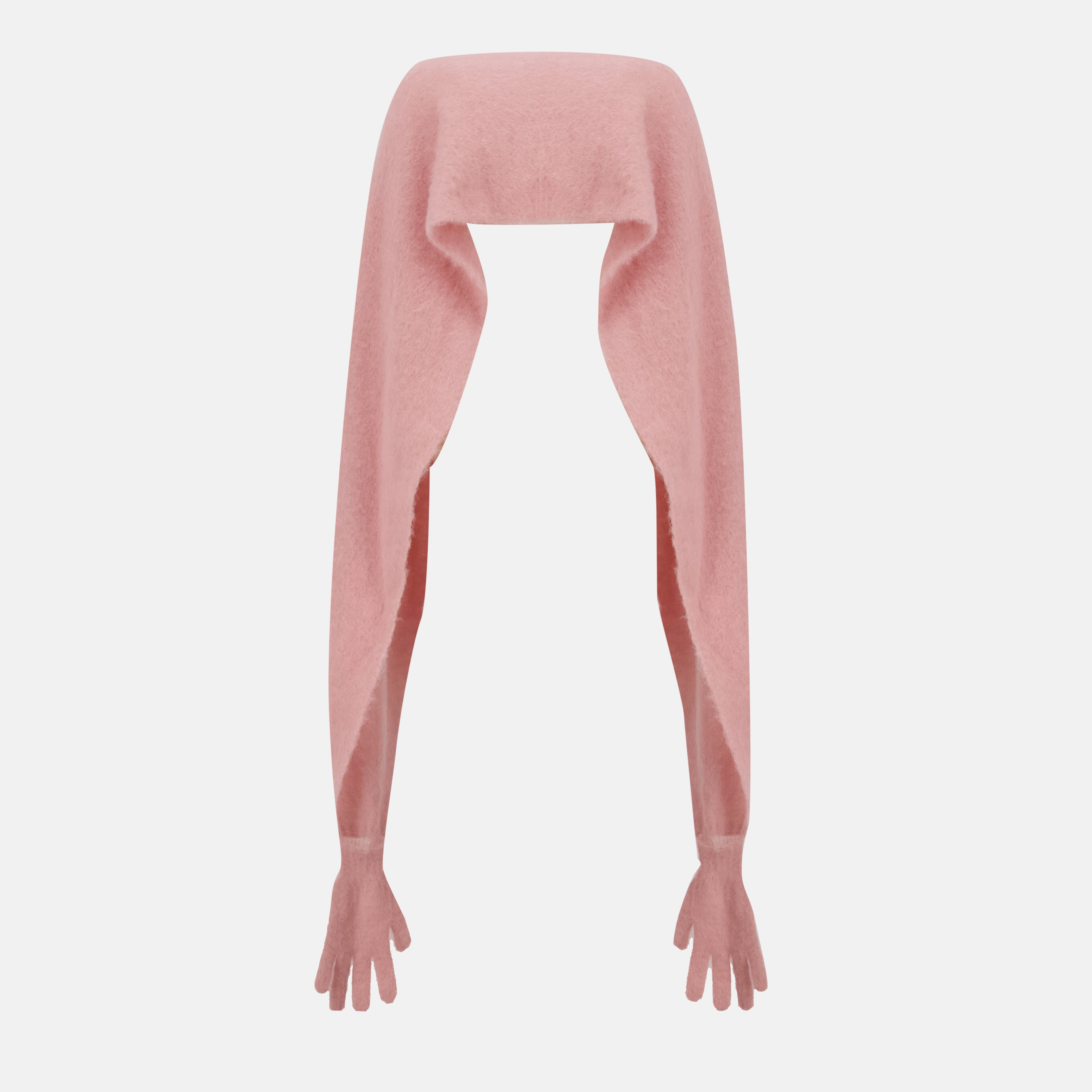 Image de l'article Cache col à gants de la marque Moschino pour Femme - Saison Automne-Hiver 2025 - Vue détaillée_2