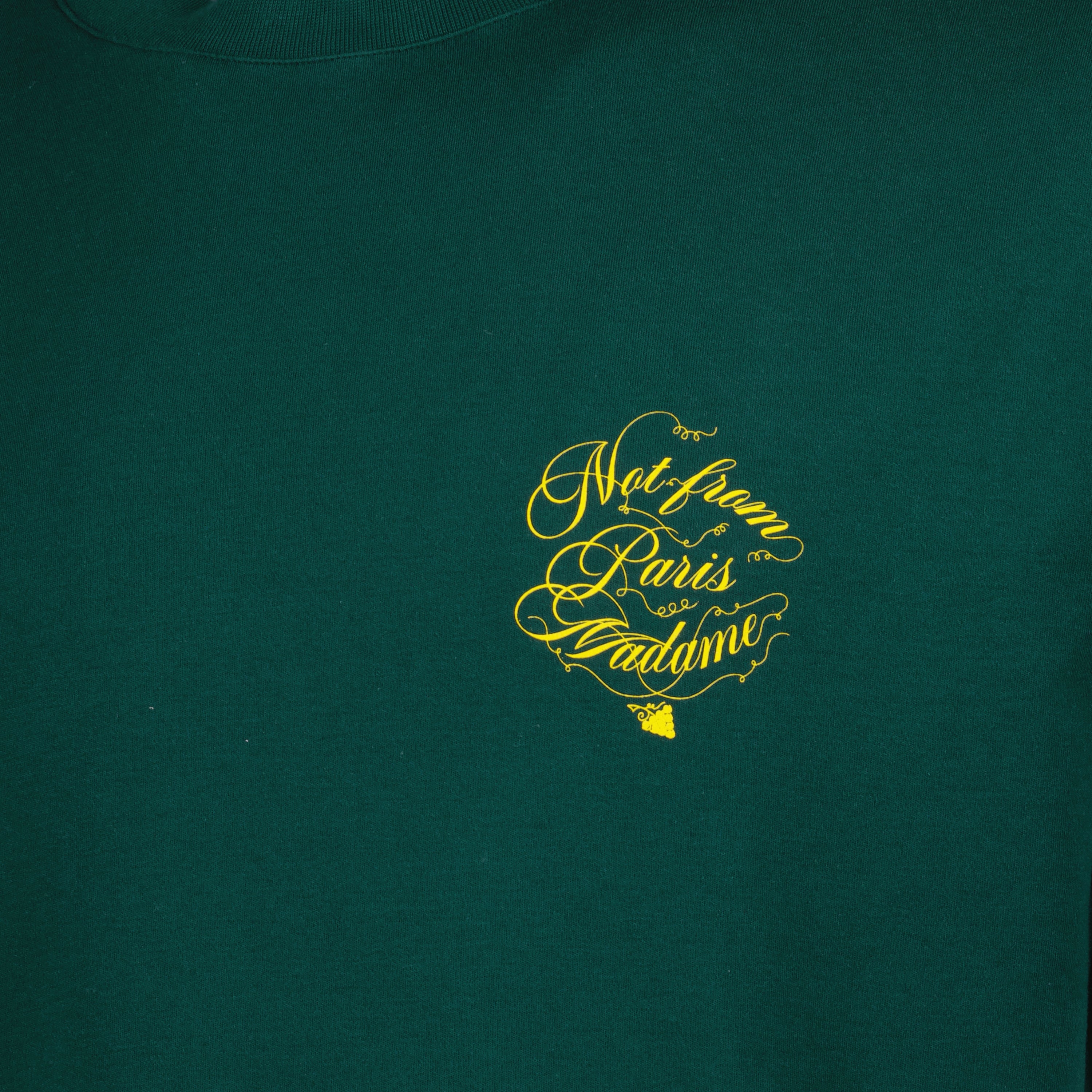 T-shirts T-shirt slogan vignes Drole De Monsieur Vert Homme