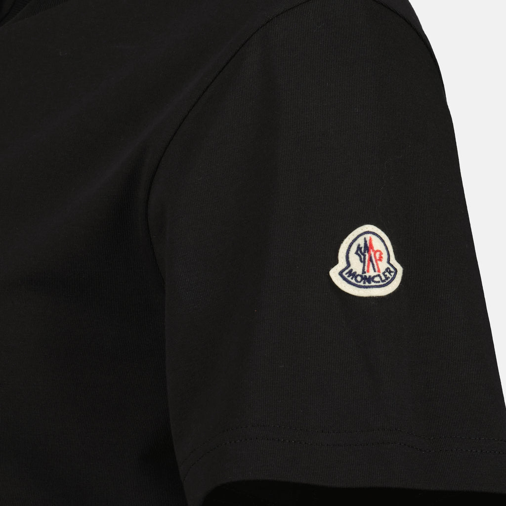 T-shirts Monogram T-Shirt Moncler Noir Homme
