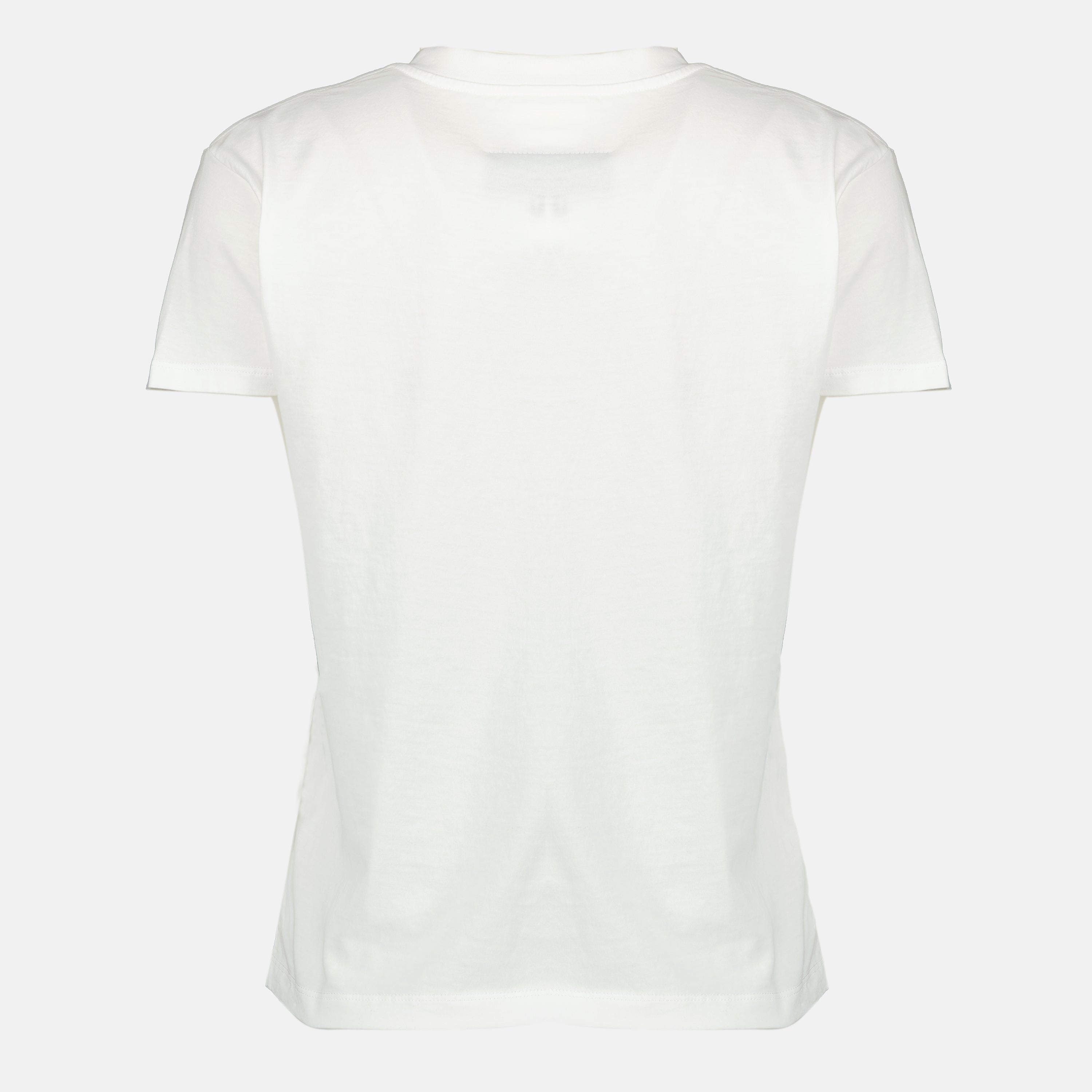 Image de l'article T-shirt Numeric blanc de la marque Mm6 pour Femme - Saison Printemps-Été 2026 - Vue de Dos