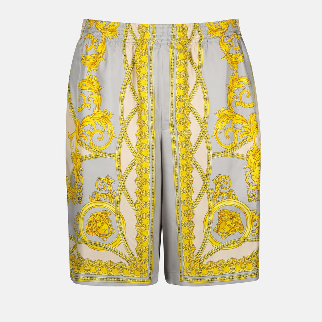 Shorts Short La Coupe des Dieux Versace Giallo Homme