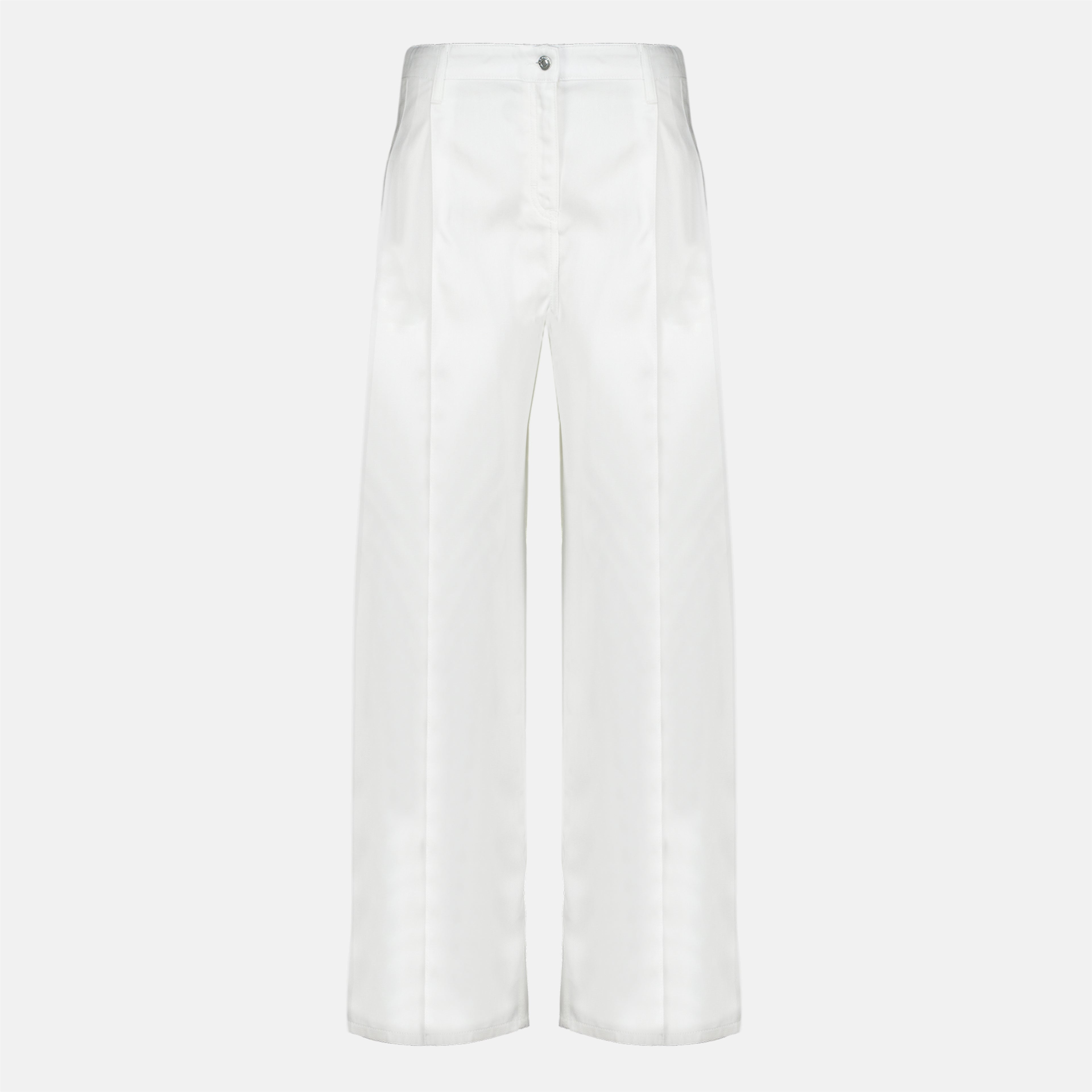 Pantalons Pantaloni Fluidi Ampi Bianchi Iro Blanc Femme