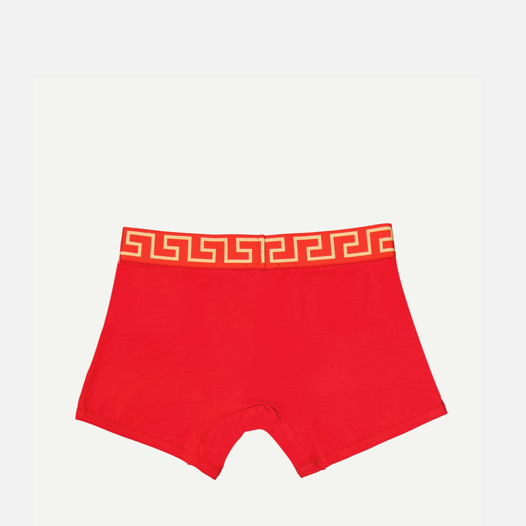 Sous-vêtements et homewear Boxer Medusa long Versace Rouge Homme