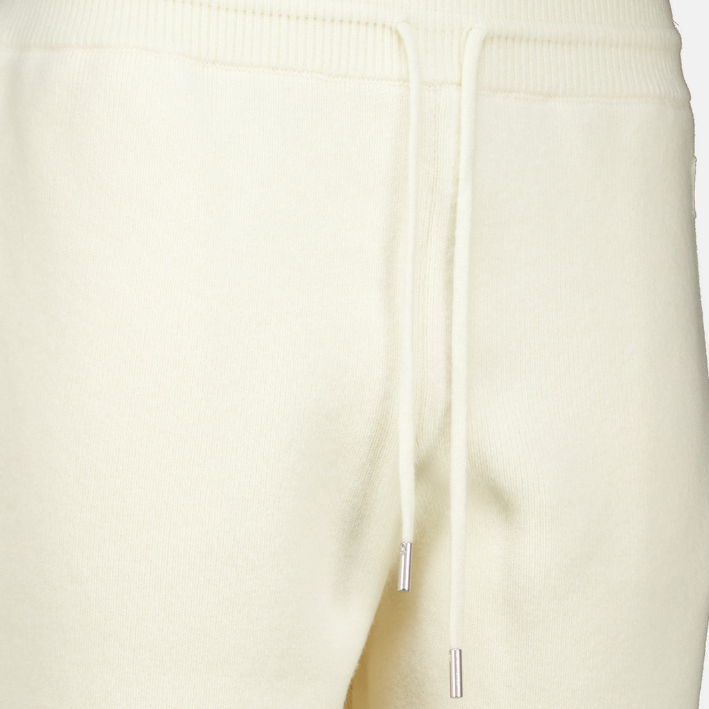 Pantalons Jogging de Lã Branco Ami PARIS Blanc Unisexe