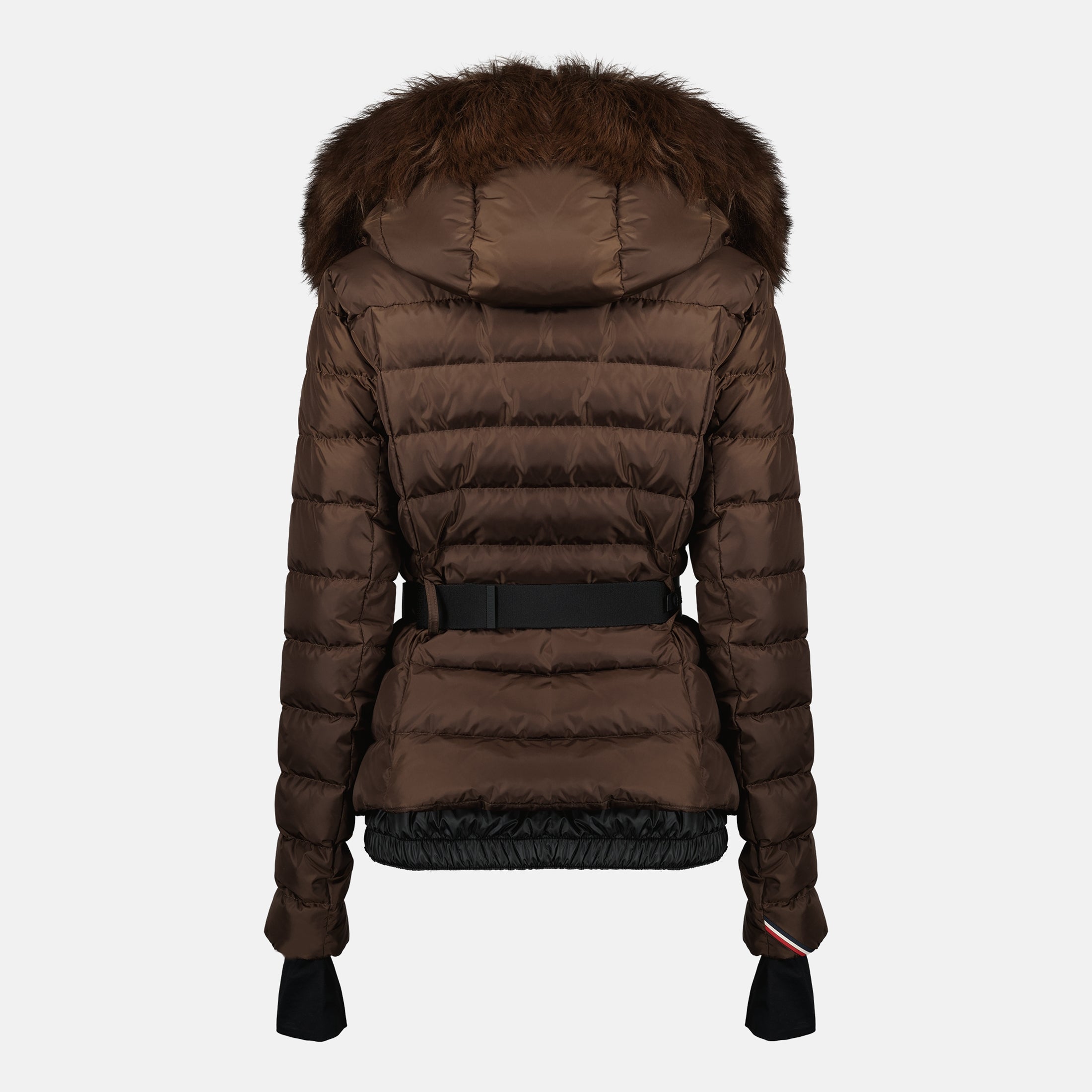 Image de l'article Doudoune Beverley marron de la marque Moncler Grenoble pour Femme - Saison Automne-Hiver 2025 - Vue de Dos