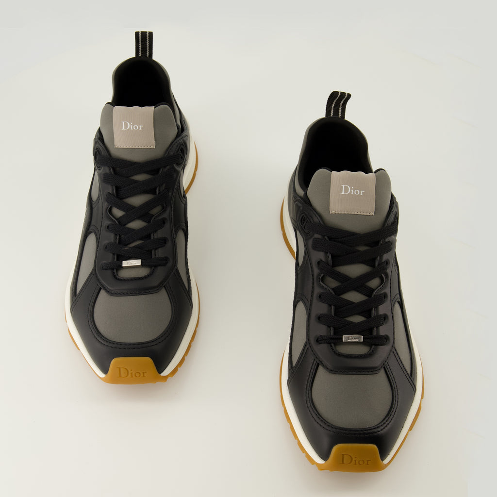 Bild der Dior Herrenschuhe Mile Schwarz - Frühling-Sommer 2026 - Draufsicht des Paares