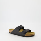Sapatos abertos Sandálias Arizona Birkenstock Preto Homme