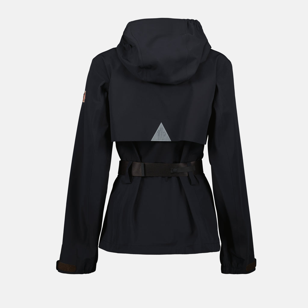 Manteaux Veste imperméable Fex Moncler Grenoble Noir Femme