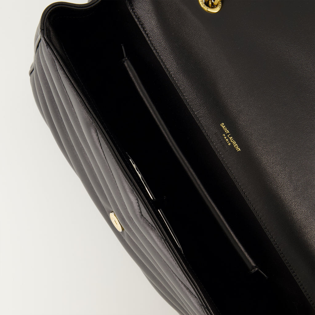 Image de l'article Sac Loulou large de la marque Saint Laurent pour Femme - Saison Automne-Hiver 2025 - Vue détaillée_3