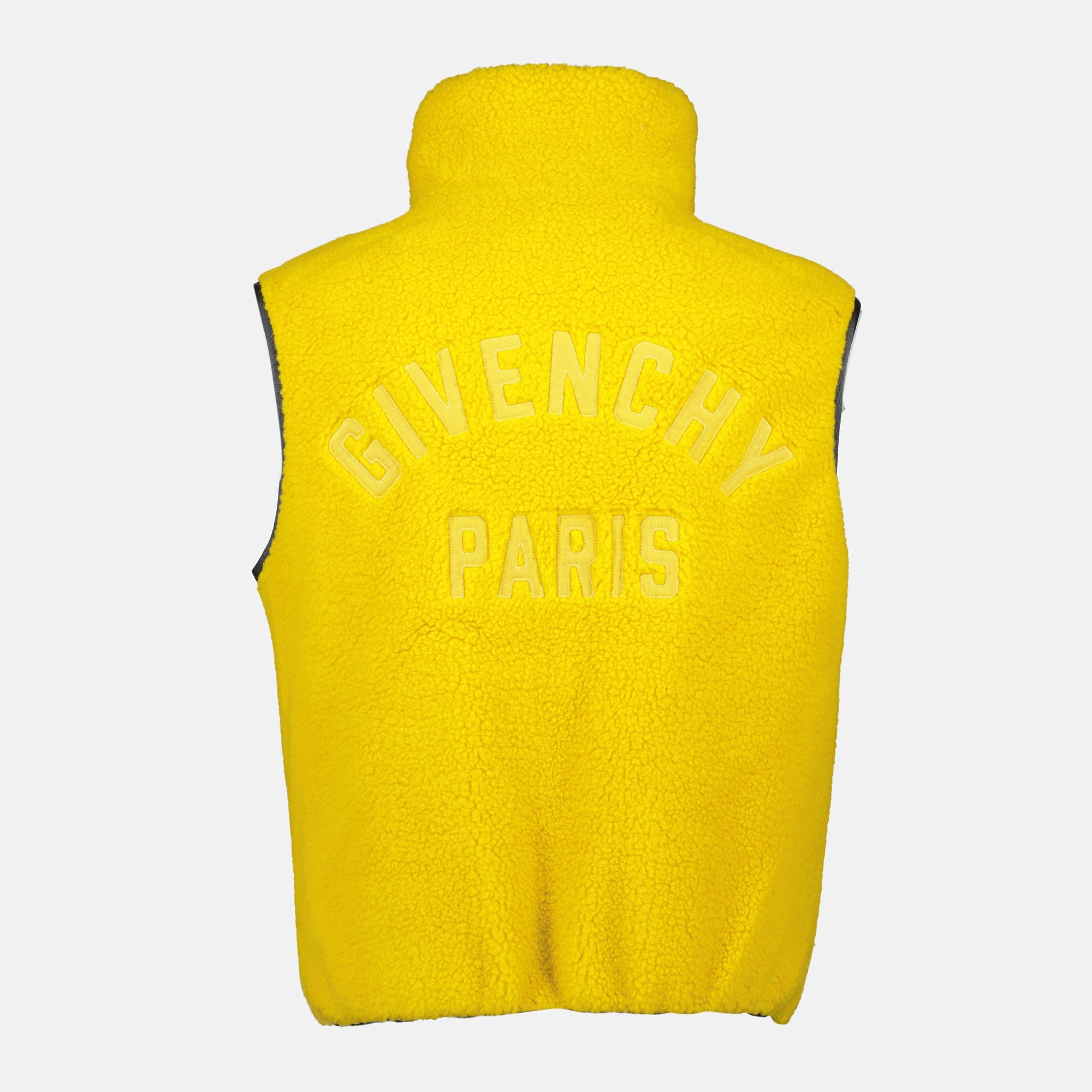 Vestes Veste sans manches en laine Givenchy Jaune Homme