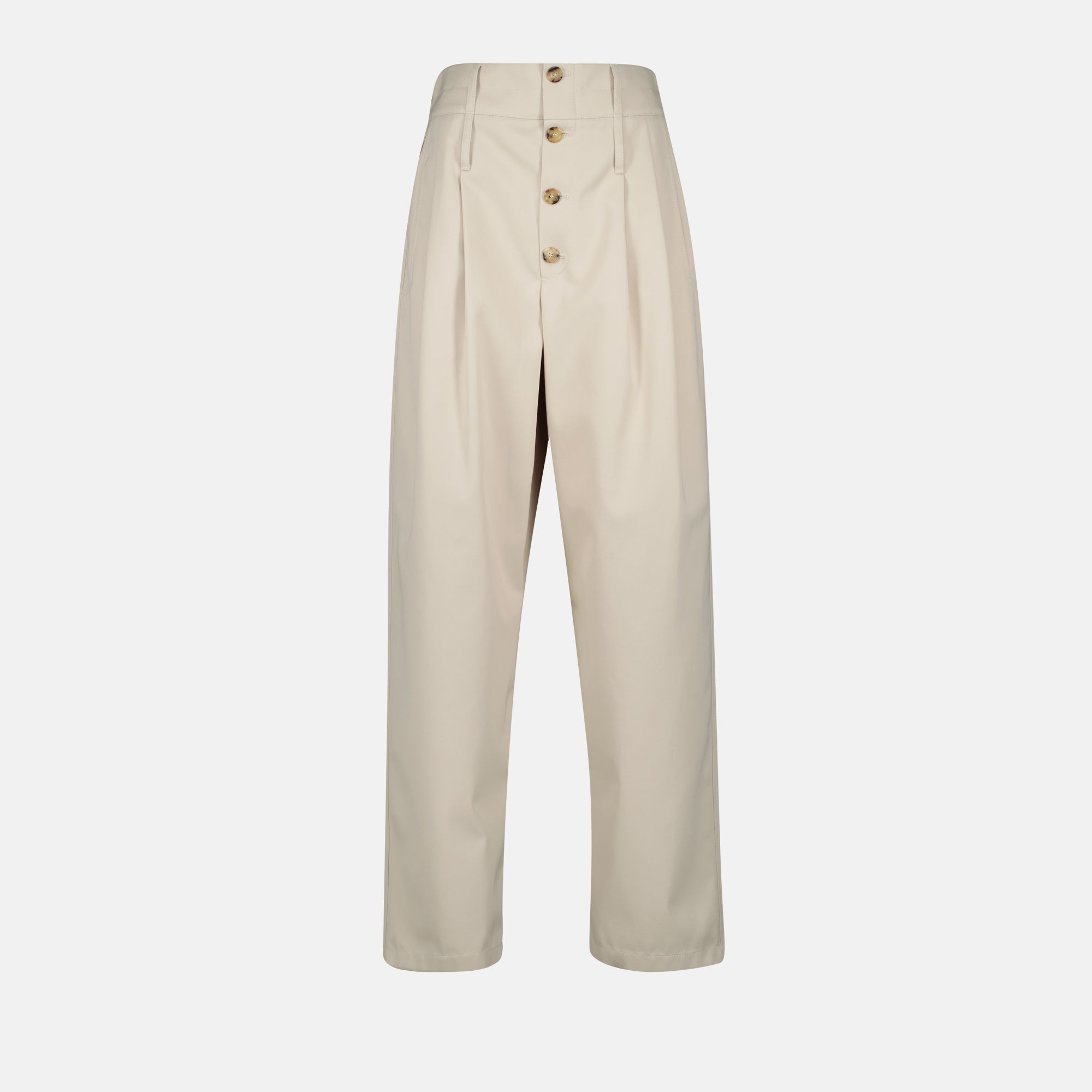 Pantalons Pantalon à pinces Moschino Beige Femme