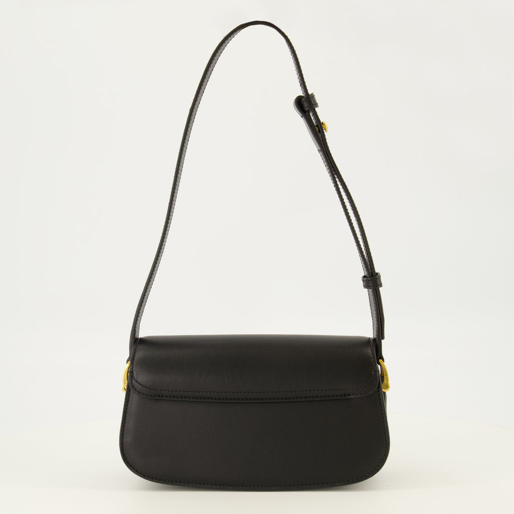 Sacs bandoulière Borsa a spalla Paris Paris in pelle nera Ami PARIS Noir Unisexe