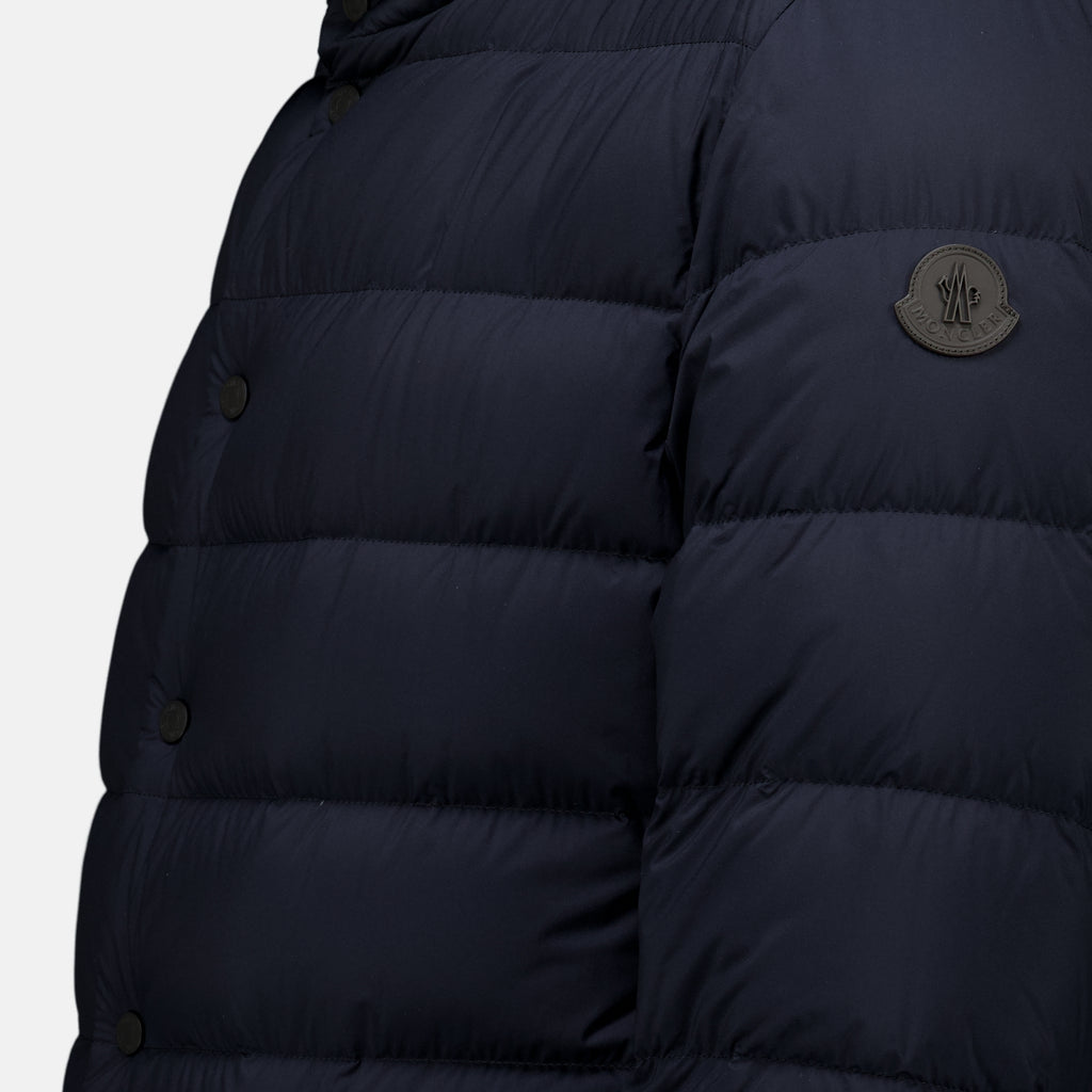 Manteaux Doudoune Elarune bleu marine Moncler Bleu foncé Homme
