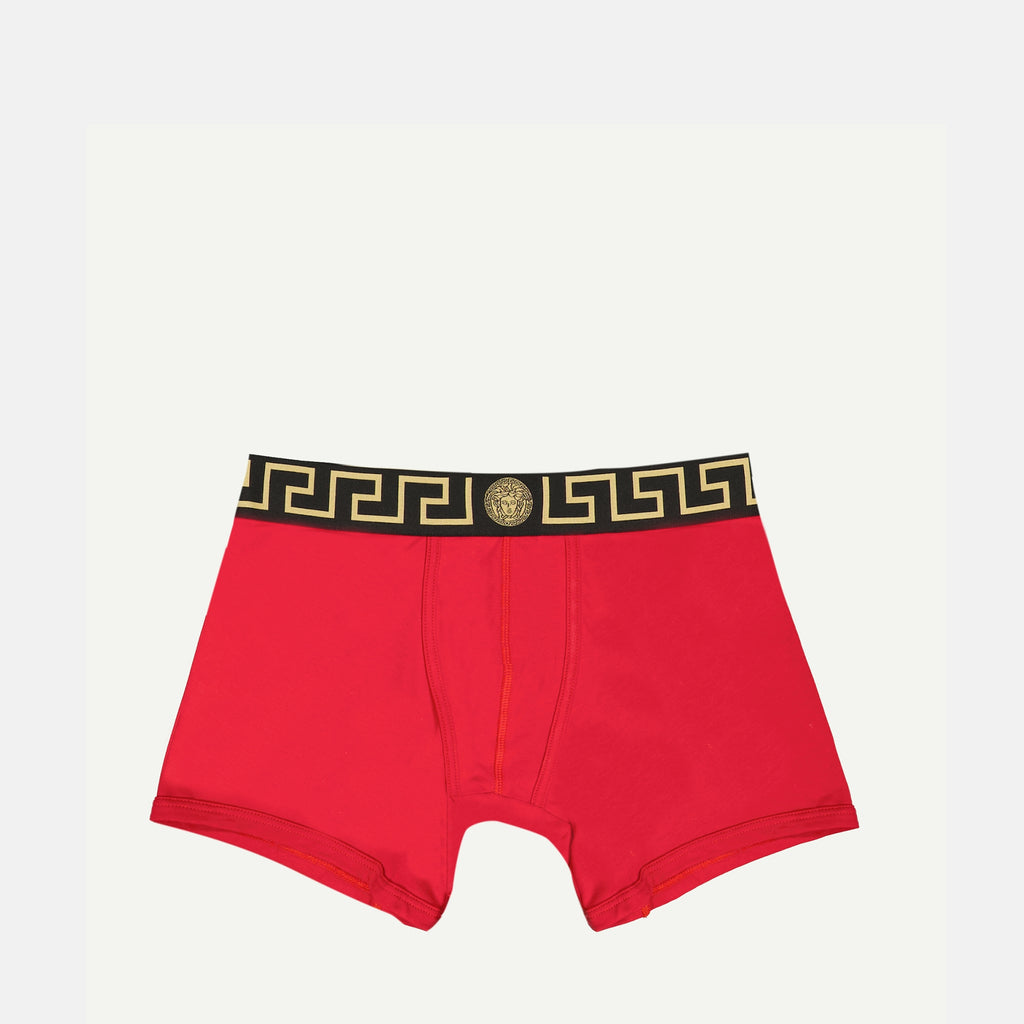 Sous-vêtements et homewear Boxer Medusa long Versace Rouge Homme