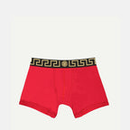 Sous-vêtements et homewear Boxer Medusa long Versace Rouge Homme