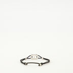 Image de l'article Bracelet VLogo cordon de la marque Valentino Garavani pour Homme - Saison Automne-Hiver 2025 - Vue de Dos