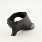 Chaussures ouvertes Marlow Mules in Pelle Nera Khaite Noir Femme