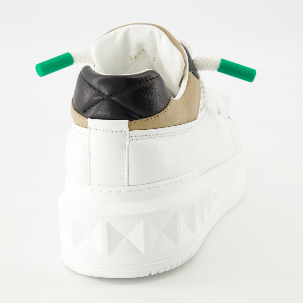 スニーカー ワンスタッドスニーカー Valentino Garavani 白 Homme