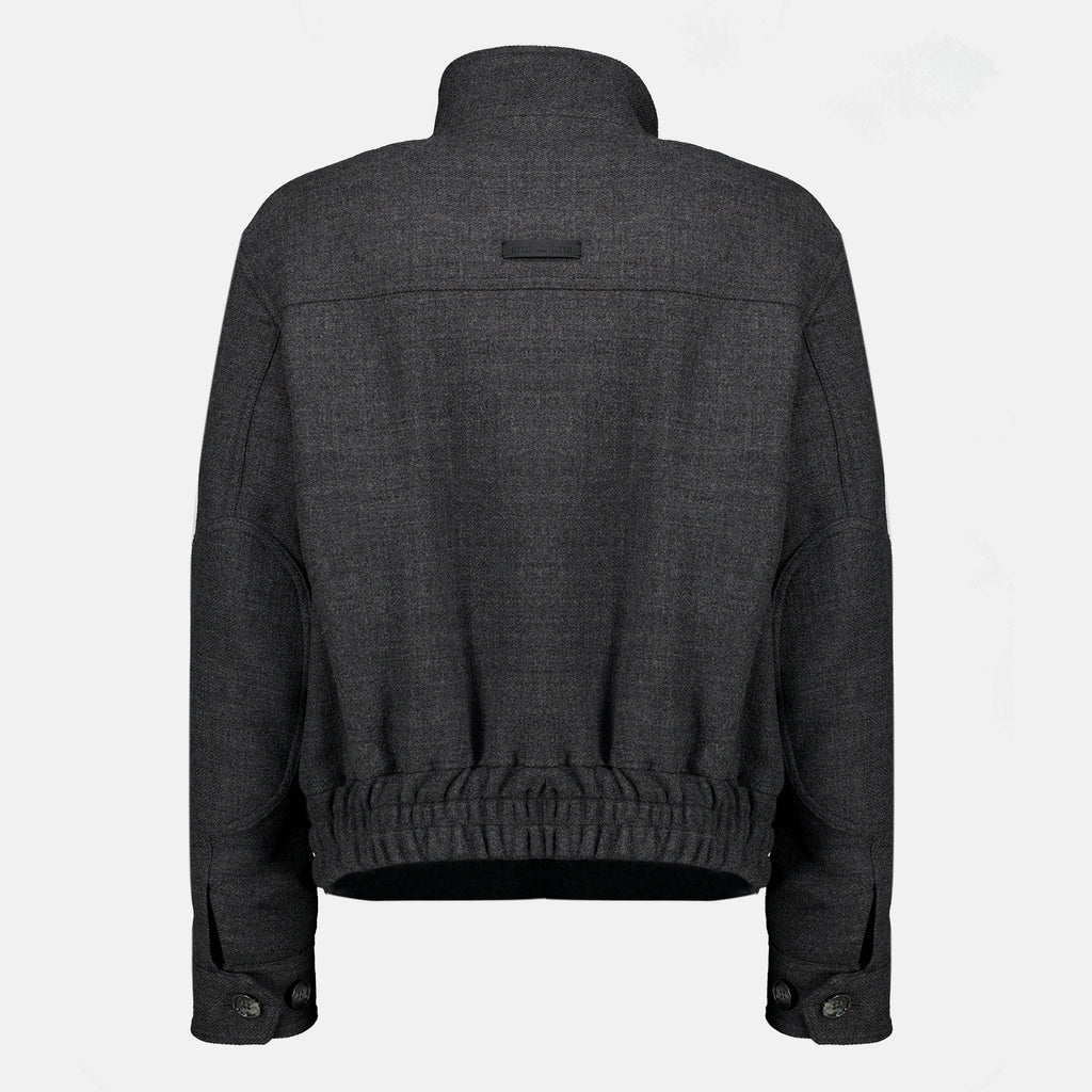 Vestes Blouson Harrington gris Ami PARIS Gris Unisexe