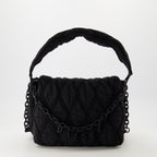 Handtaschen und schultertaschen Sac Charm-D en nylon matelassé Diesel Schwarz Femme