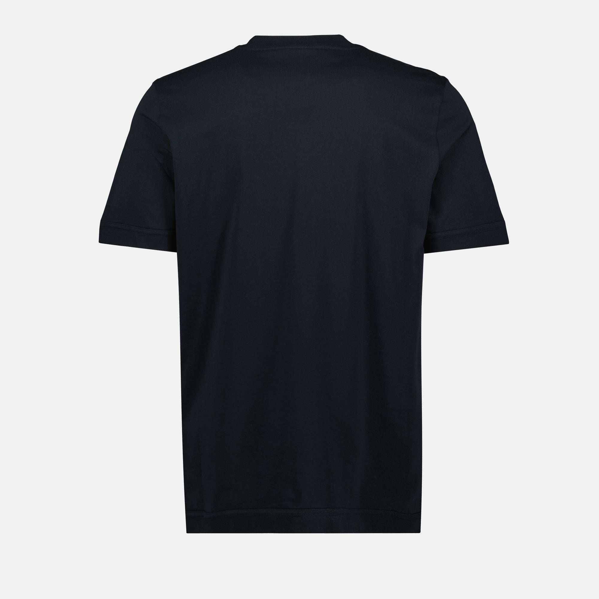 Image de l'article T-shirt logo en cuir de la marque Moncler pour Homme - Saison Automne-Hiver 2025 - Vue détaillée_2