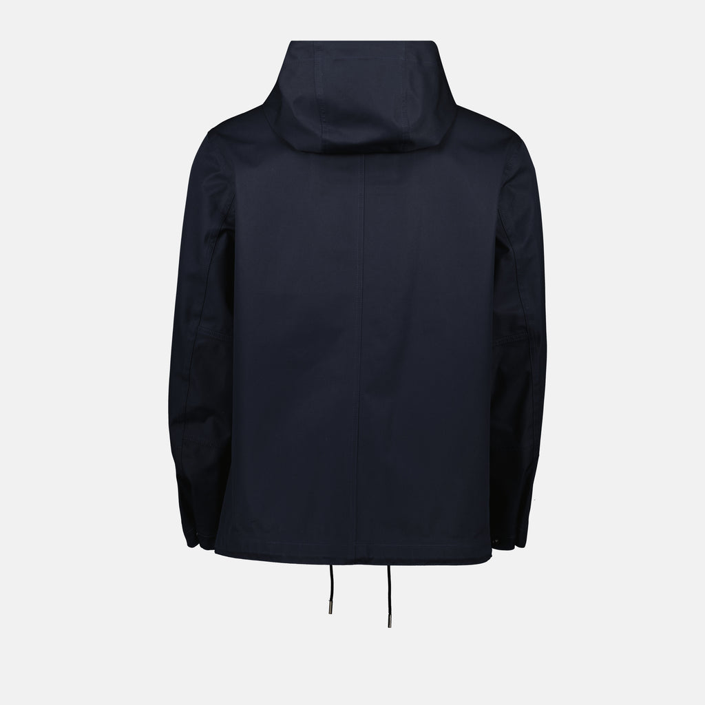 Image of the Burberry brand short parka for men - Autumn-Winter 2025 - Detailed View 2