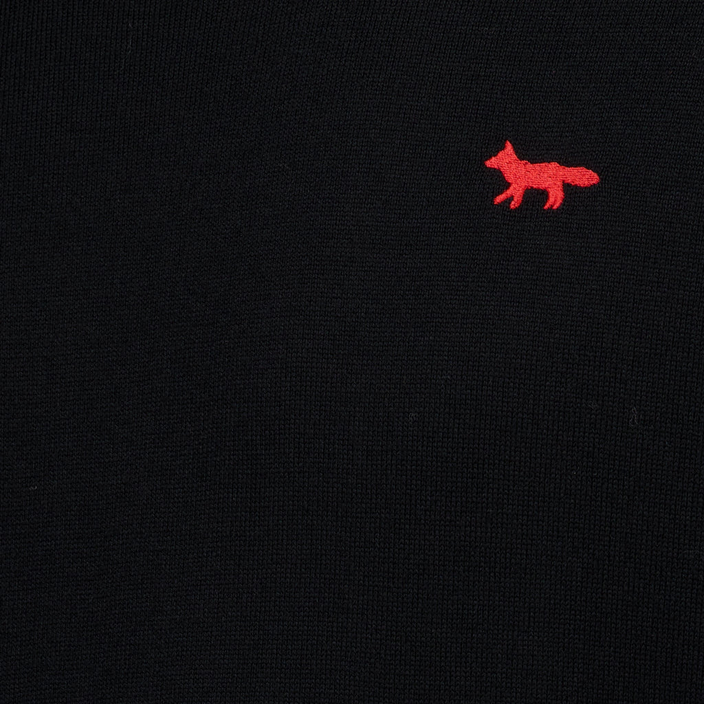 Maille Suéter de Lana Negro Maison Kitsune Noir Homme
