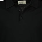 Imagen del polo de manga larga Brandon de la marca Officine Générale para hombre - Temporada Otoño Invierno 2025 - Vista detallada_2