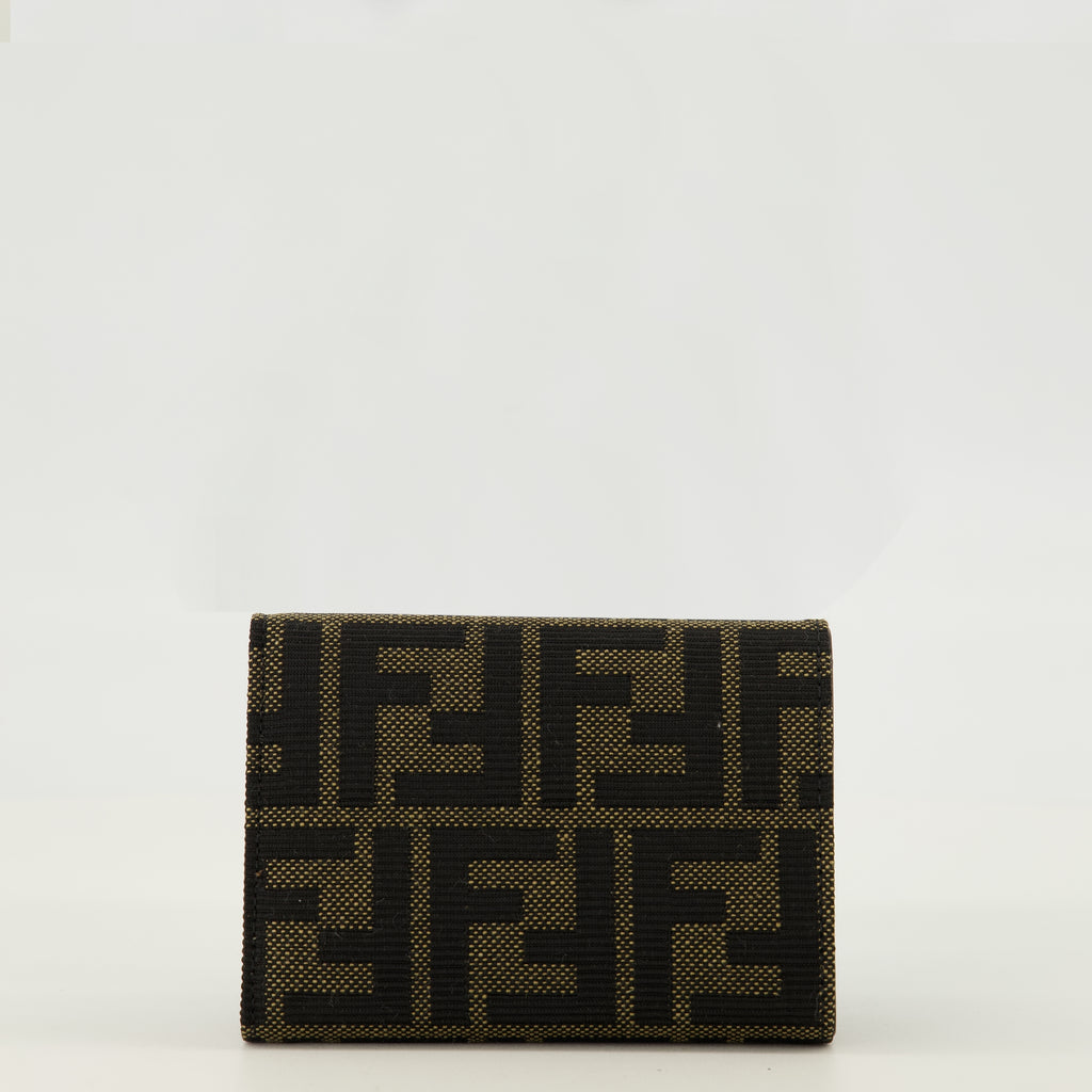 Petite maroquinerie Wallet On Chain Tube Fendi Marron Femme