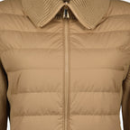 여성을 위한 Moncler 브랜드 이중 소재 재킷 이미지 - 2025 가을-겨울 - 상세 보기_2