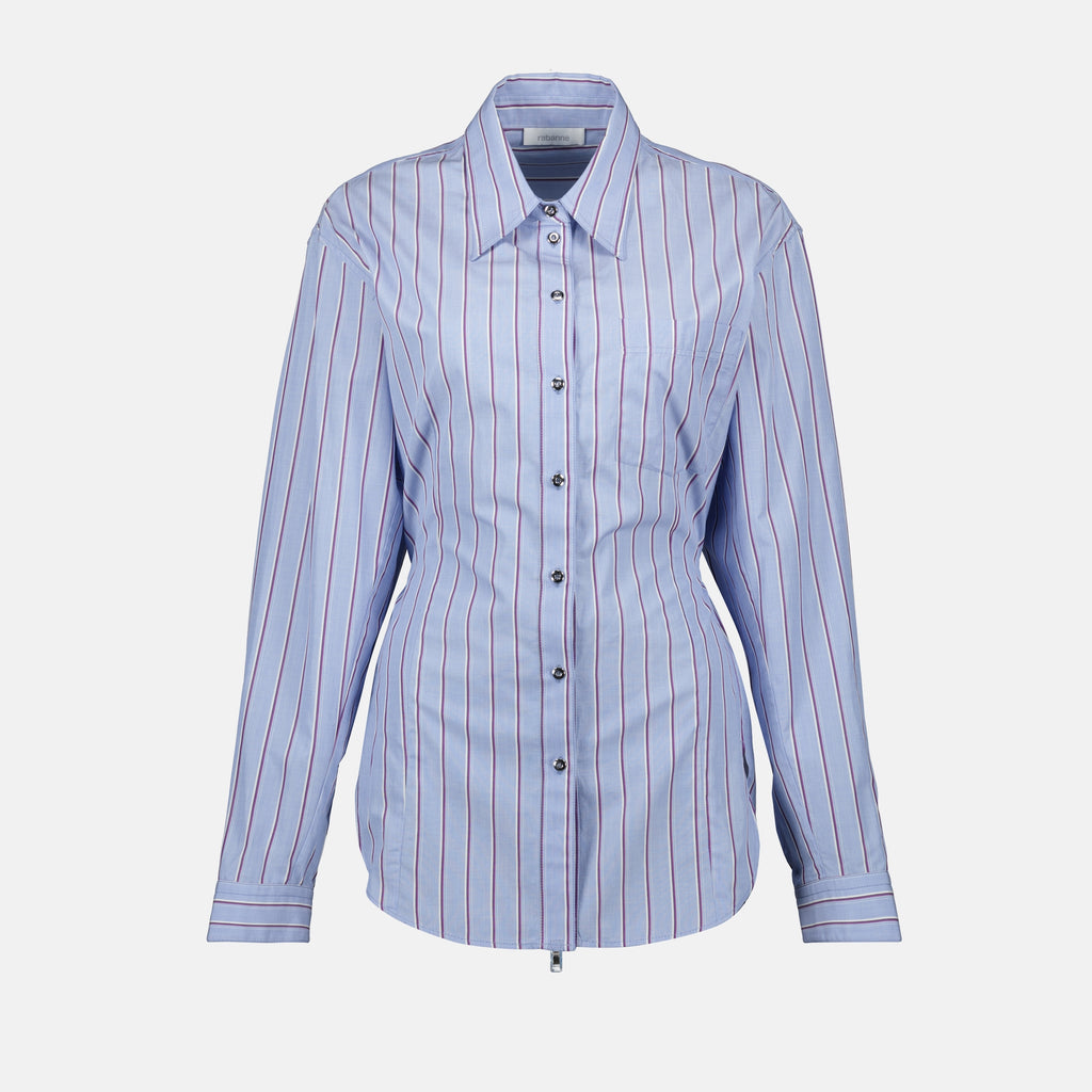 Chemises Chemise à rayures Rabanne Bleu Femme