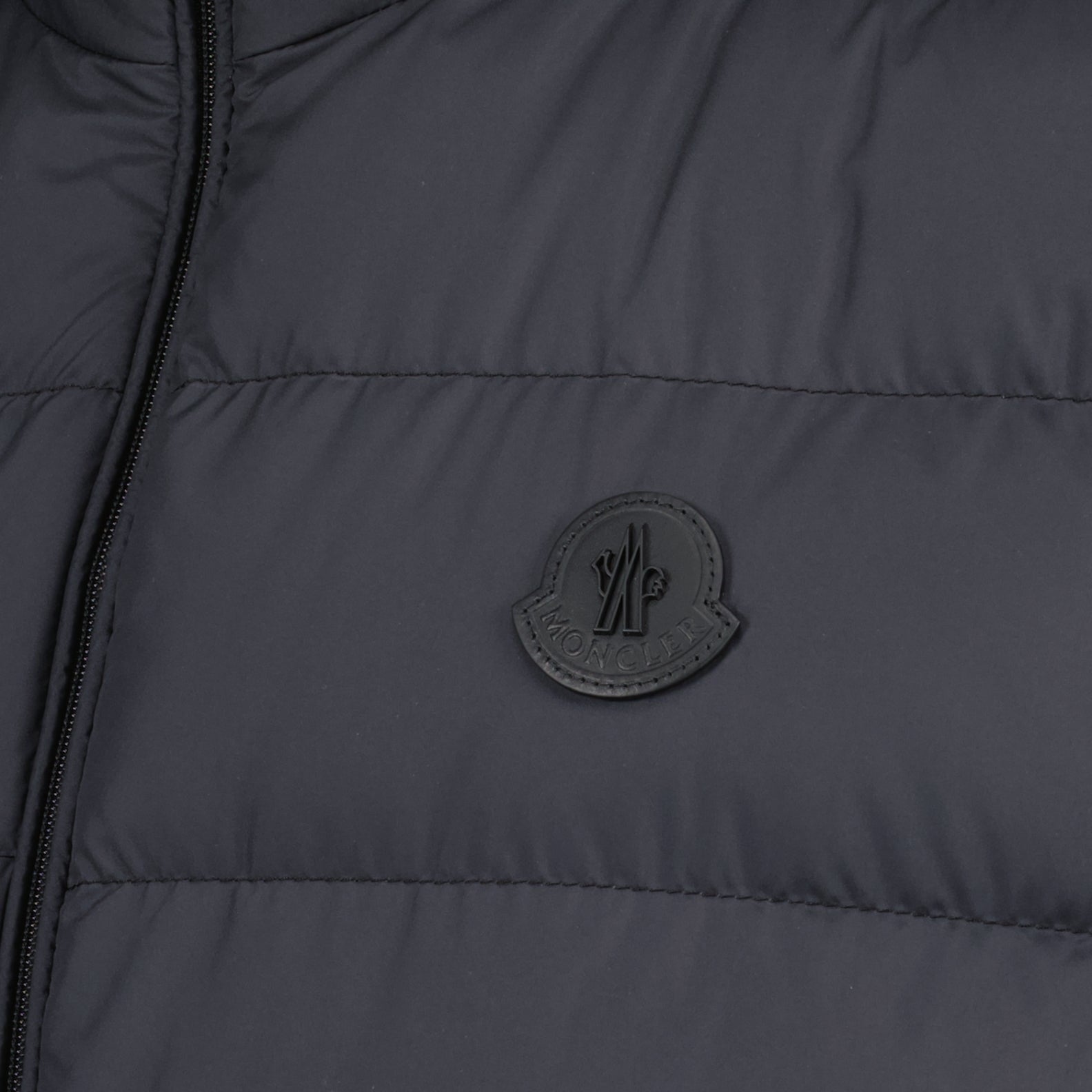 Jaquetas Casaco Sem Mangas Lechtal Moncler Preto Homme