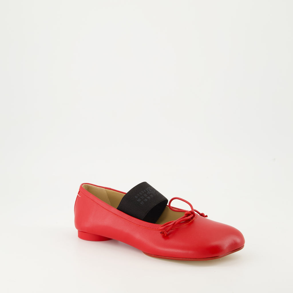 Zapatos planos Ballerines Anatomic Mm6 Rojo Femme