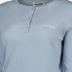 Immagine del Maglione Henley in cashmere del marchio Miu Miu per Donna - Stagione Primavera-Estate 2026 - Vista Dettagliata_1