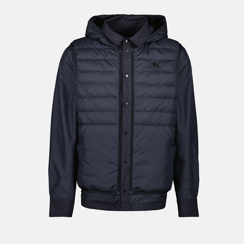 Chaquetas Cortavientos Multi-capa Charve Moncler azul oscuro Homme