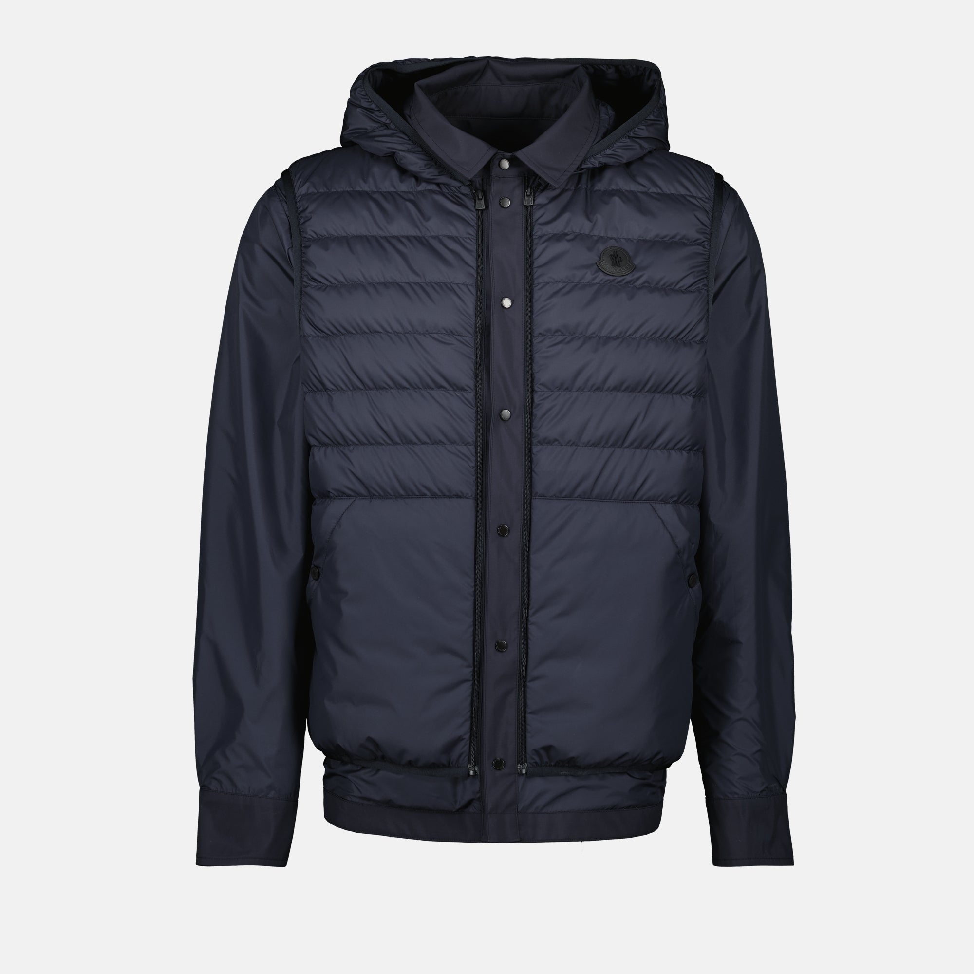 Chaquetas Cortavientos Multi-capa Charve Moncler azul oscuro Homme