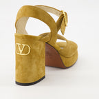 Chaussures ouvertes Fawcette Absatzsandalen Valentino Garavani Marron Femme