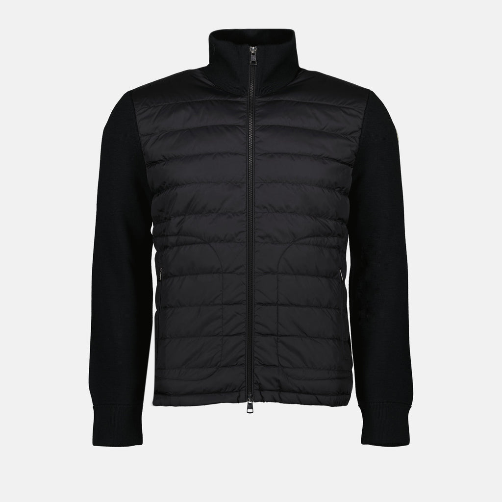 Jacken Veste bi-matière Moncler Schwarz Homme