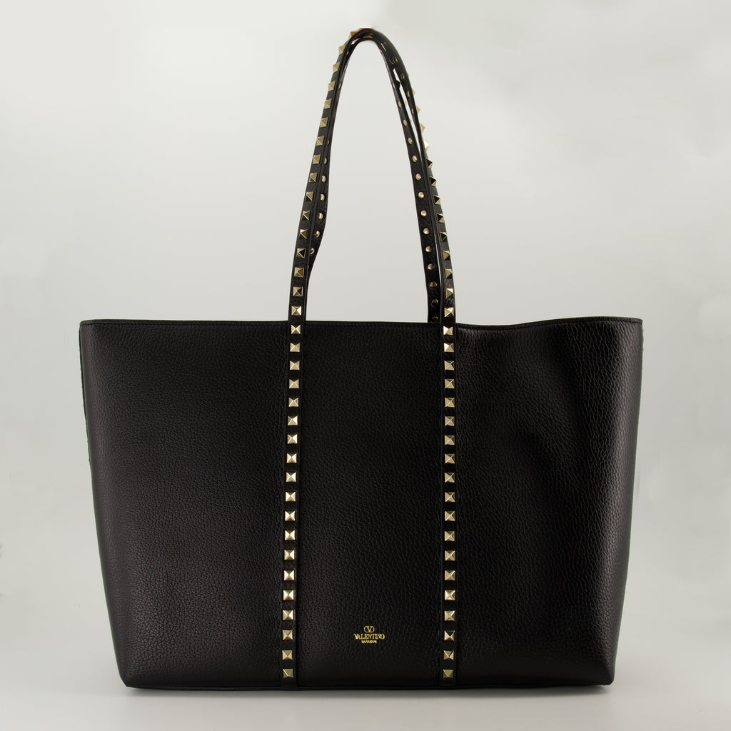 Sacs cabas Sac cabas en cuir Valentino Garavani Noir Femme