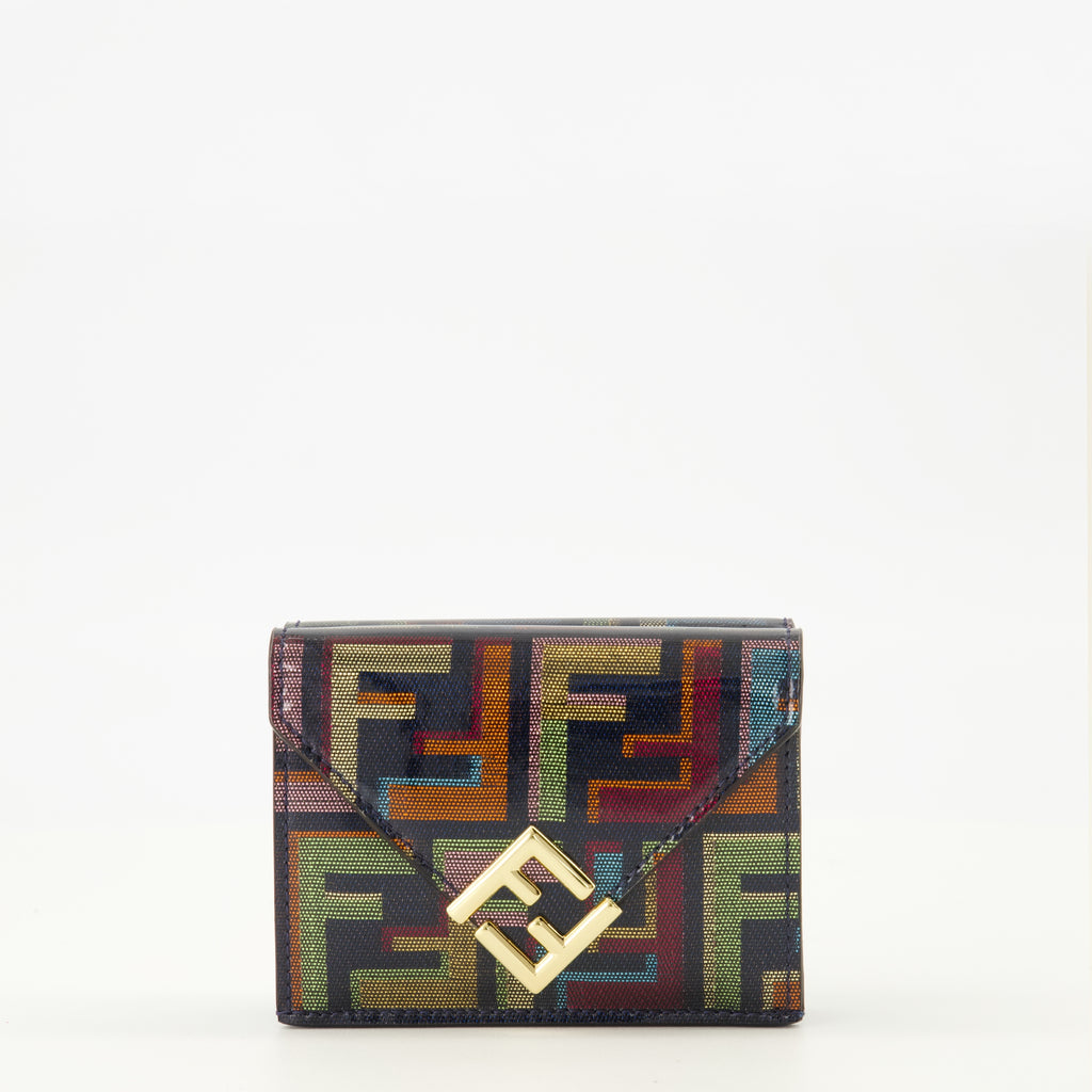 Imagen de la cartera FF Diamonds multicolor de la marca Fendi para Mujeres - Temporada Primavera-Verano 2026 - Vista Frontal