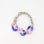 Bijoux Collier XL Link Rabanne Argenté Femme