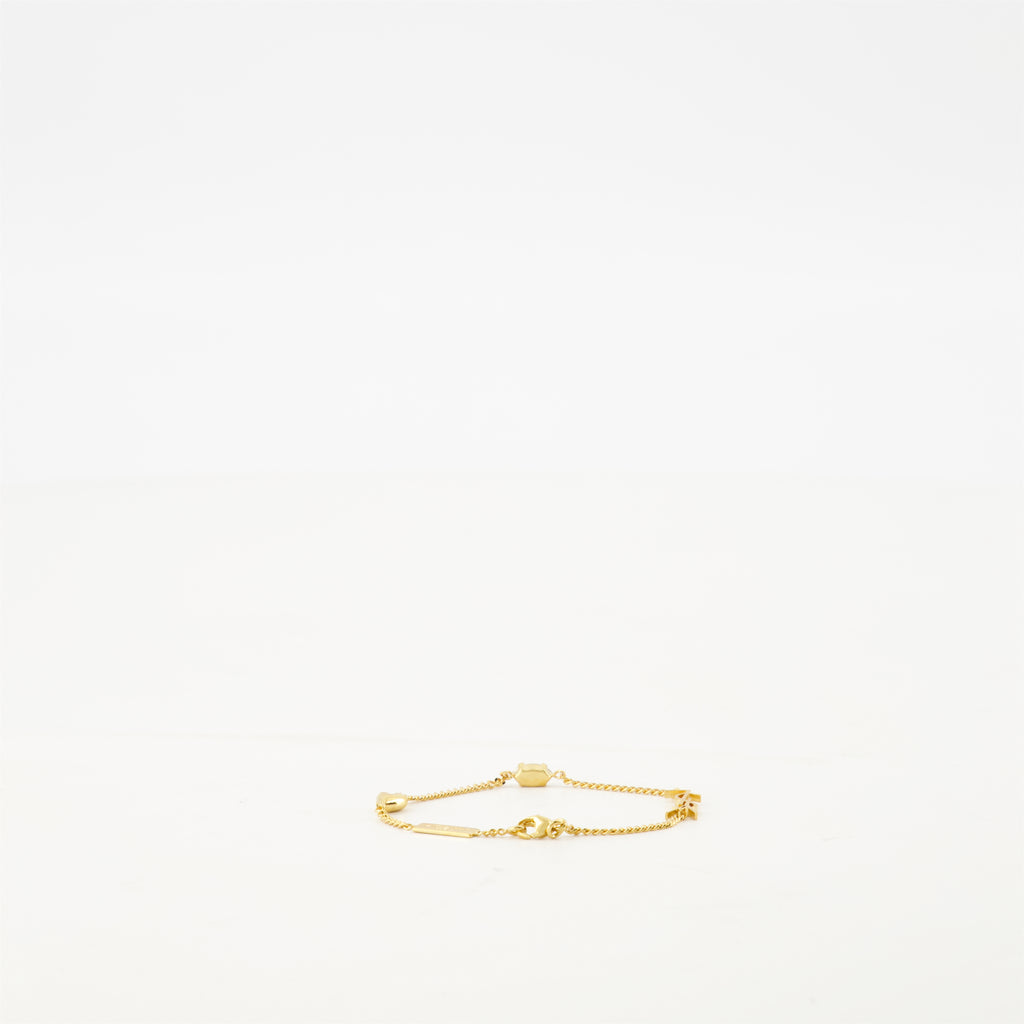 Bijoux Bracelet Cassandre Saint Laurent Doré Femme