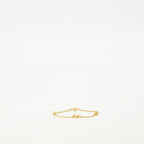 Bijoux Bracelet Cassandre Saint Laurent Doré Femme